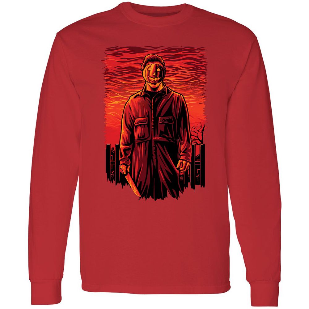 Long Sleeve T-Shirt - STP1VDQP - Red - 14