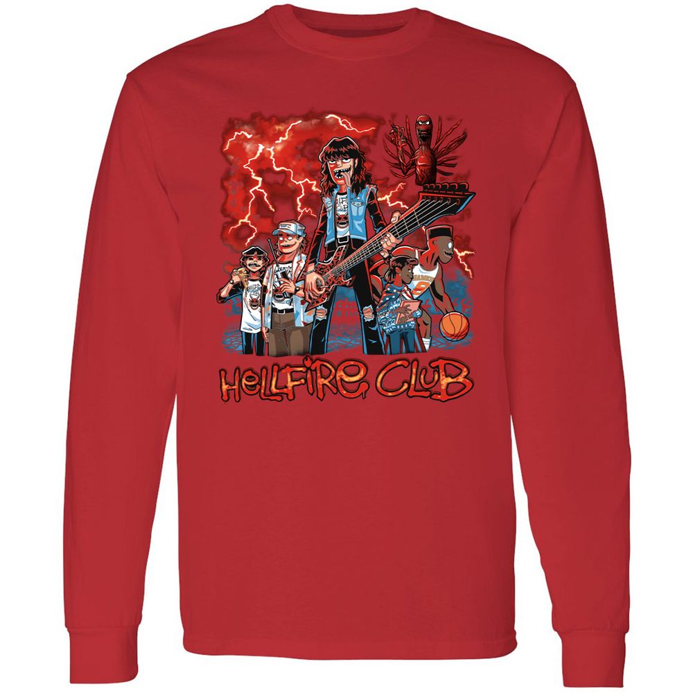 Long Sleeve T-Shirt - 5Q27MNSG - Red - 14