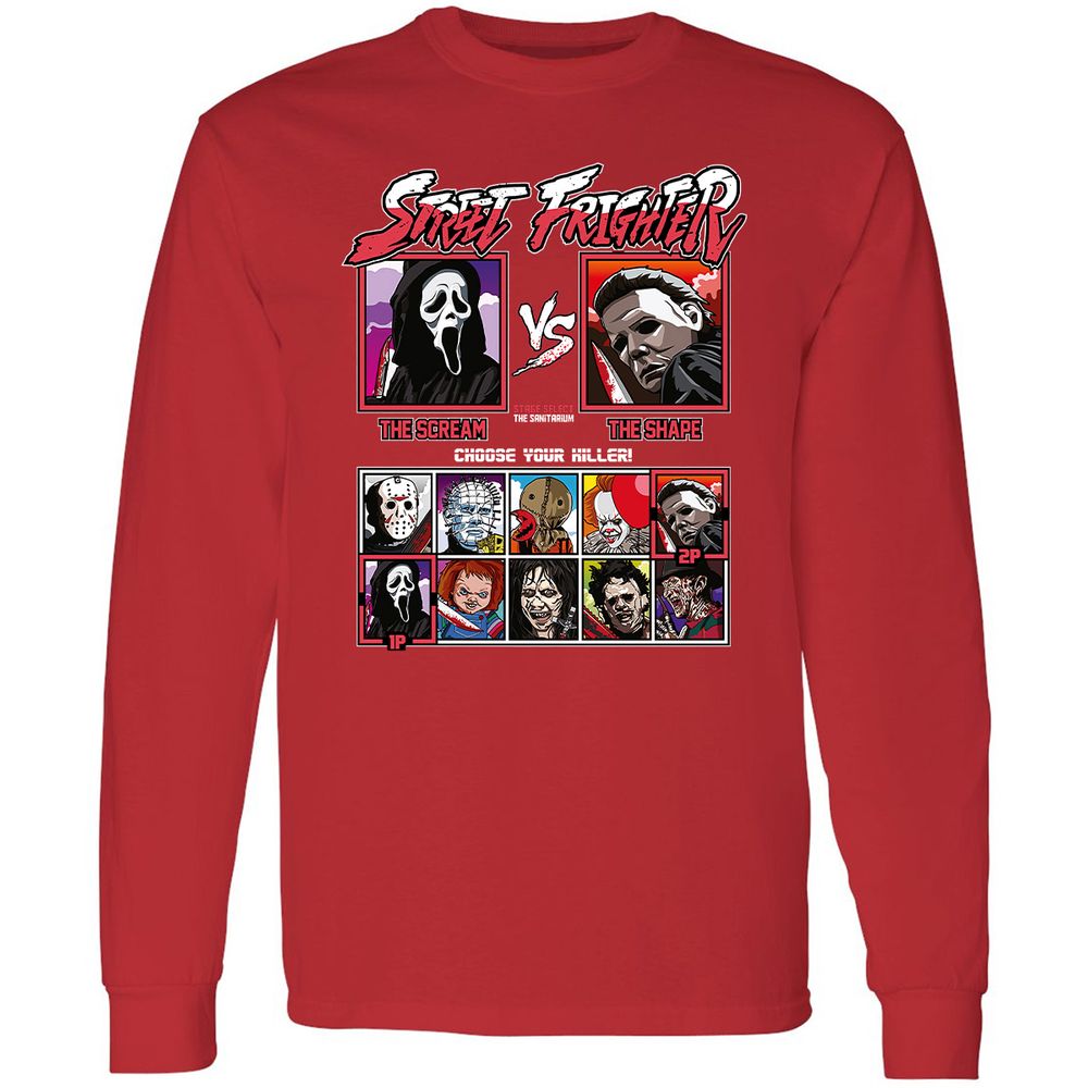 Long Sleeve T-Shirt - 7WH3SJDC - Red - 14