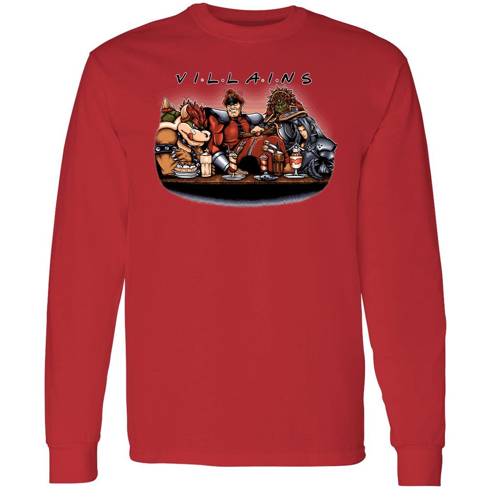 Long Sleeve T-Shirt - PCG2L1B5 - Red - 14