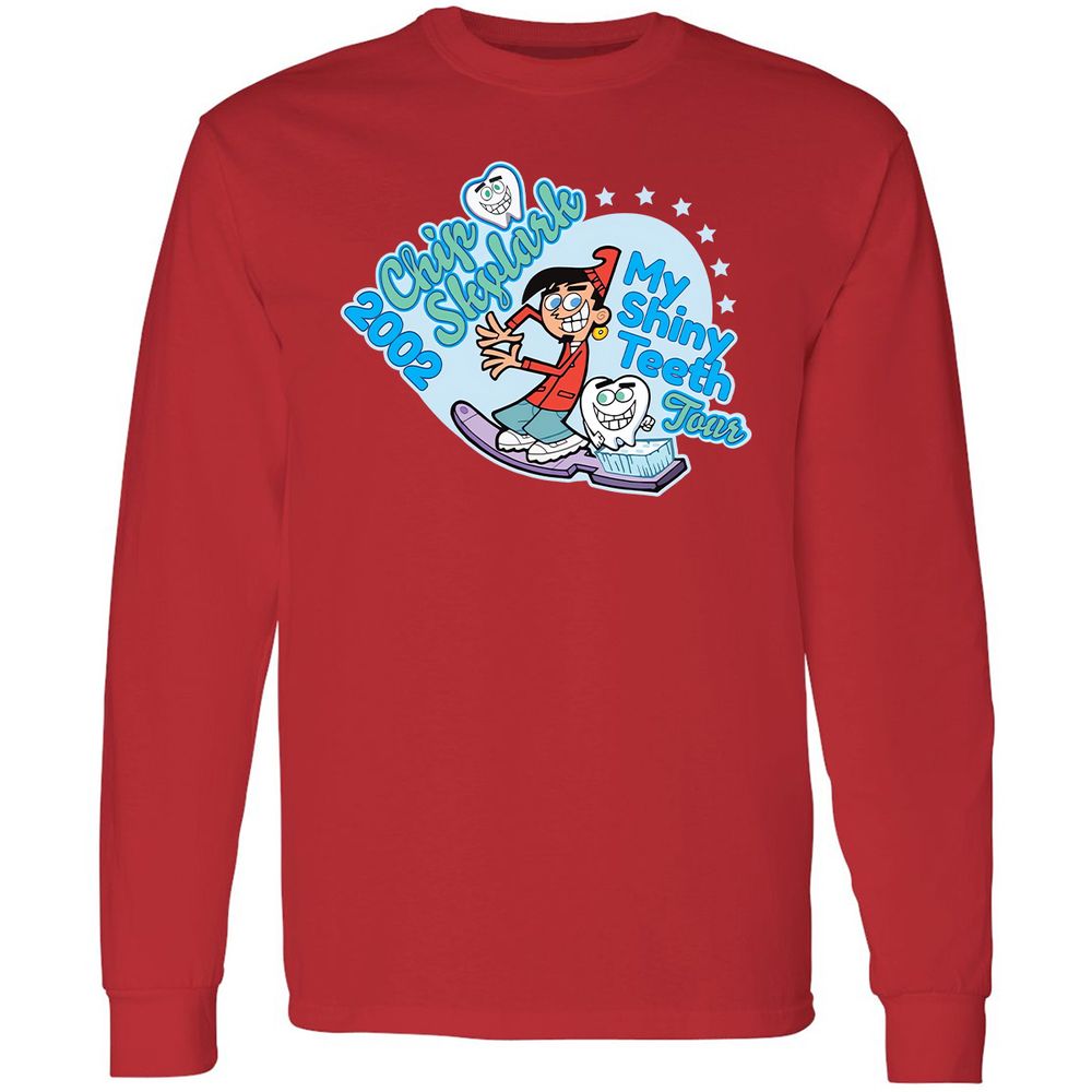 Long Sleeve T-Shirt - P3PRW7U7 - Red - 14