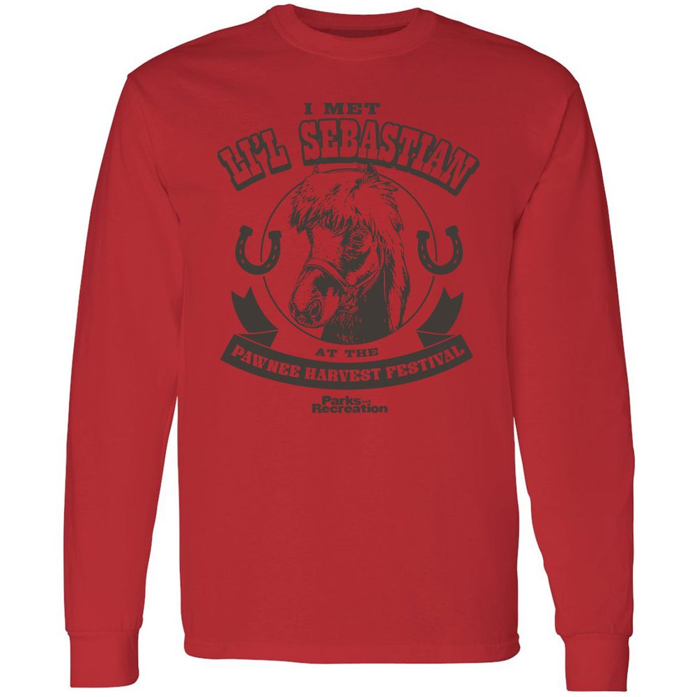 Long Sleeve T-Shirt - QD3KEZEQ - Red - 14