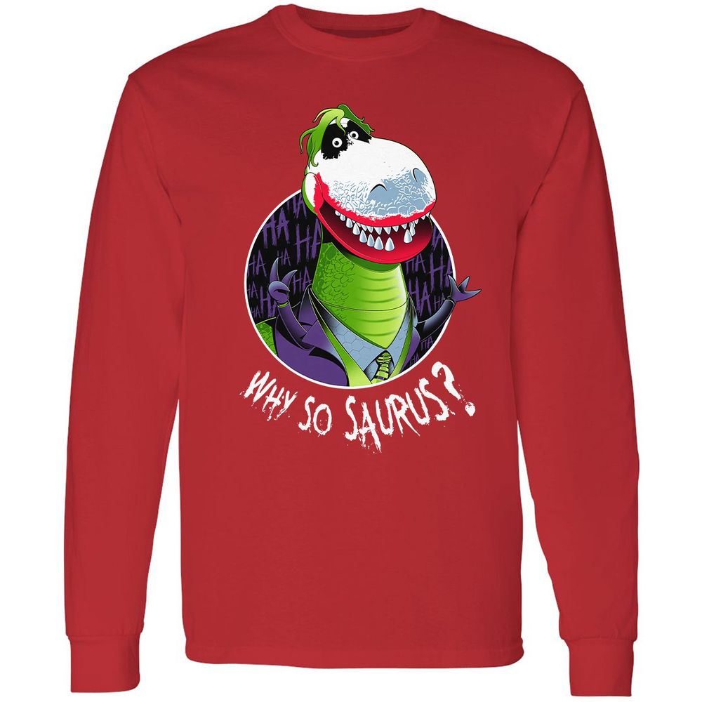 Long Sleeve T-Shirt - CXE2D8UY - Red - 14