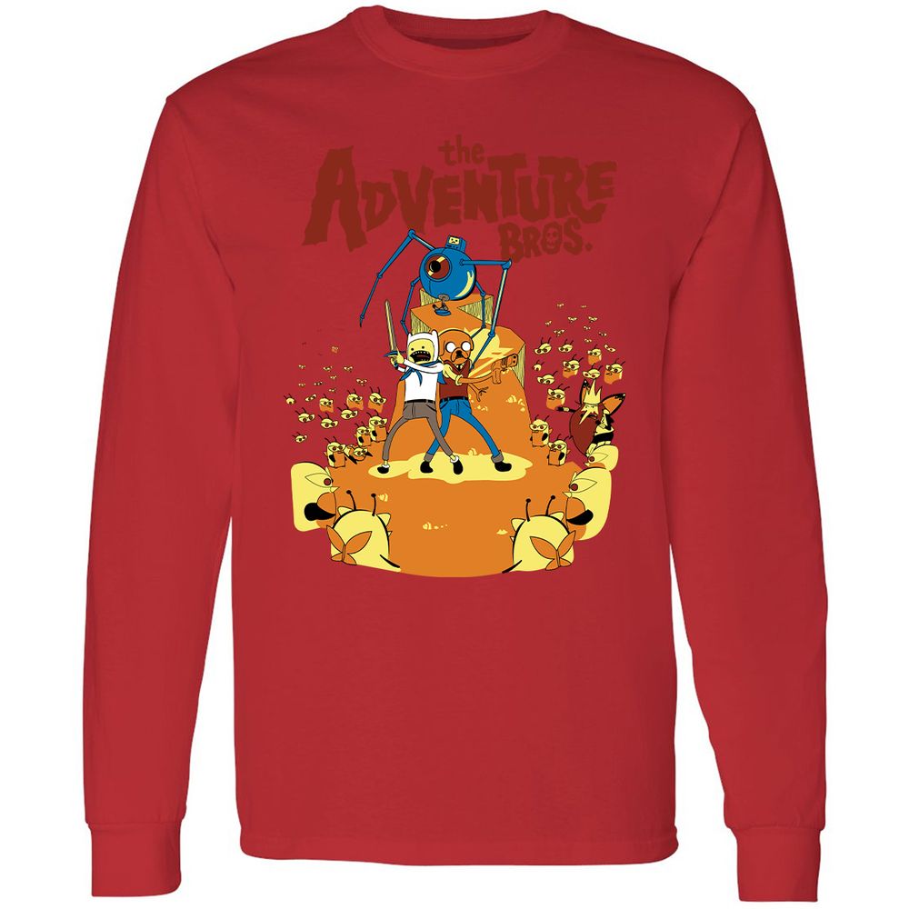 Long Sleeve T-Shirt - R5TUMLRV - Red - 14