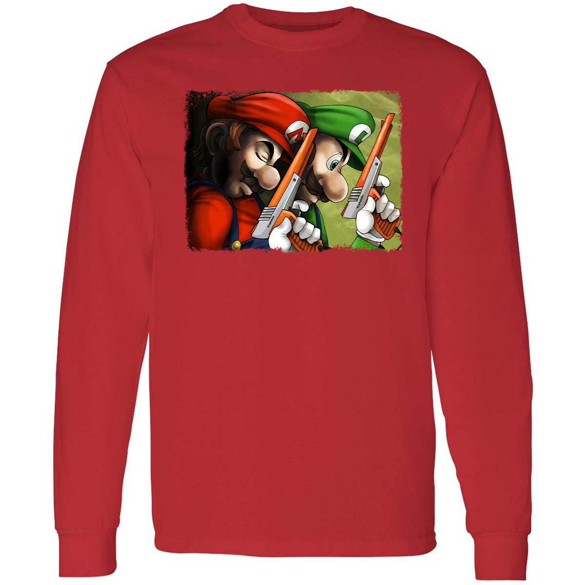 Long Sleeve T-Shirt - NJQF9JF5 - Red - 14