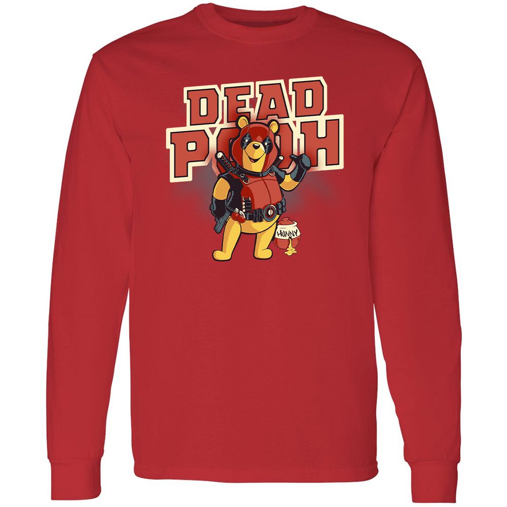 Long Sleeve T-Shirt - 6F1MWZP7 - Red - 14