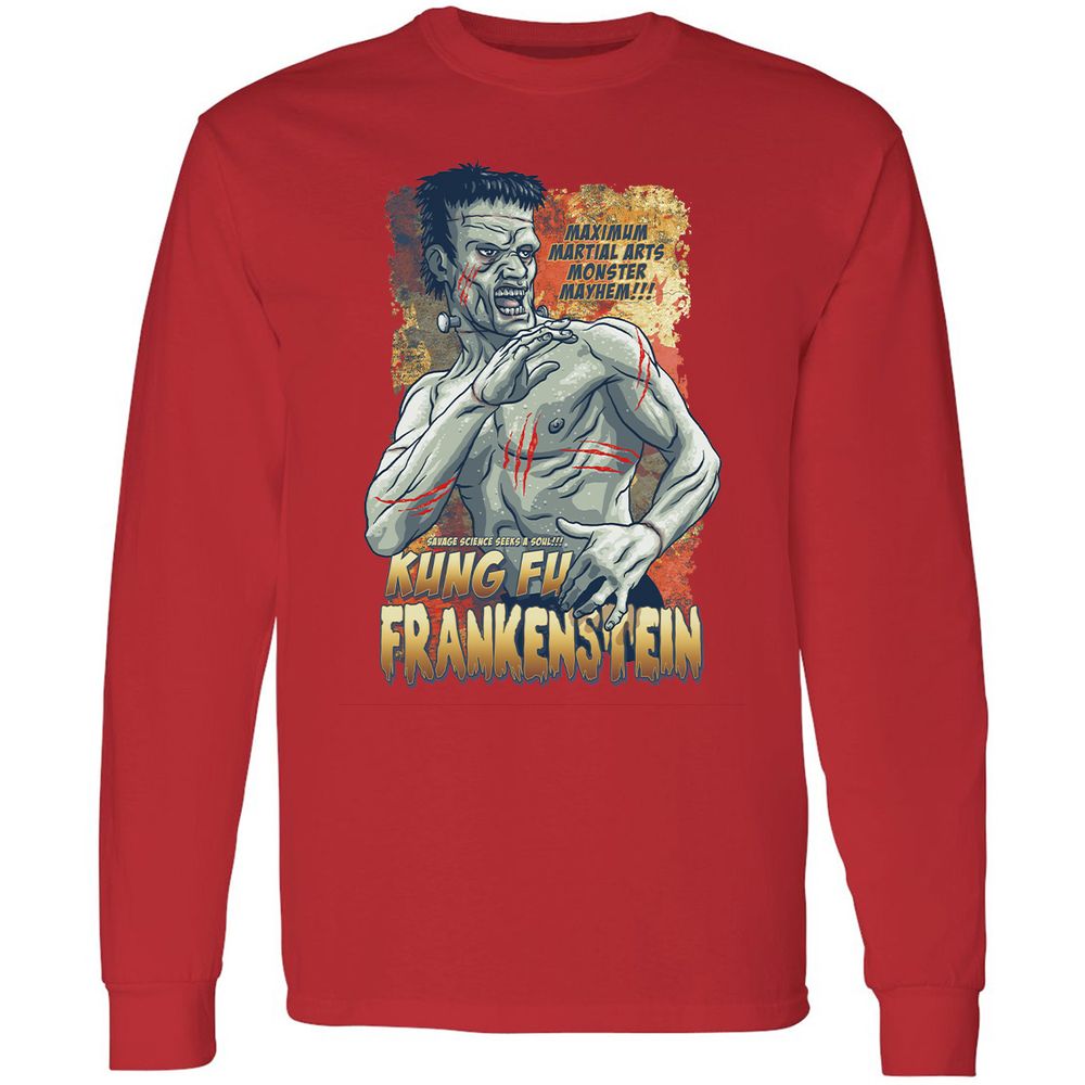 Long Sleeve T-Shirt - S6BVVPSR - Red - 14