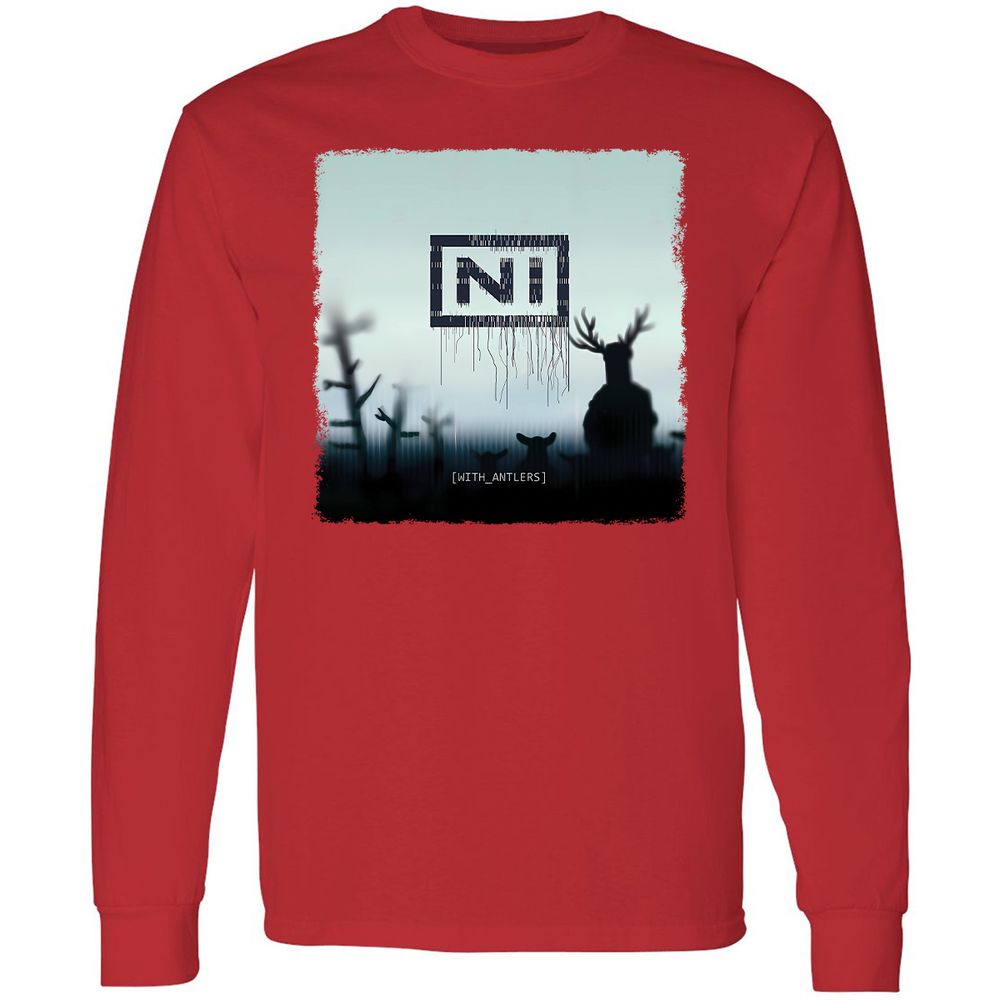 Long Sleeve T-Shirt - VUP1Y71Q - Red - 14