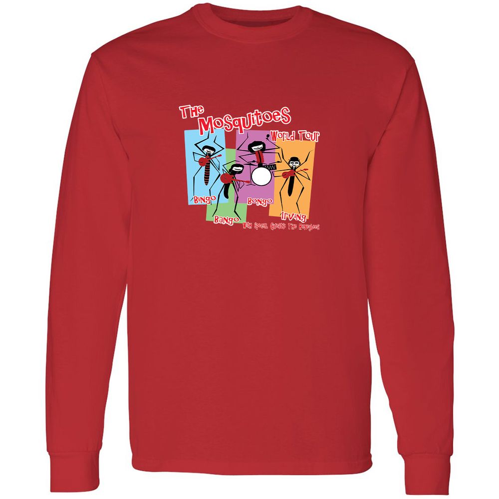 Long Sleeve T-Shirt - 3B9UR7LT - Red - 14