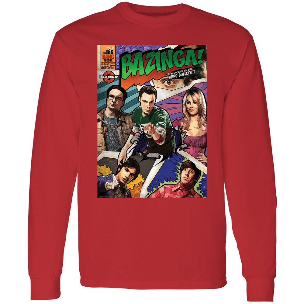 Long Sleeve T-Shirt - S3CBC62E - Red - 14