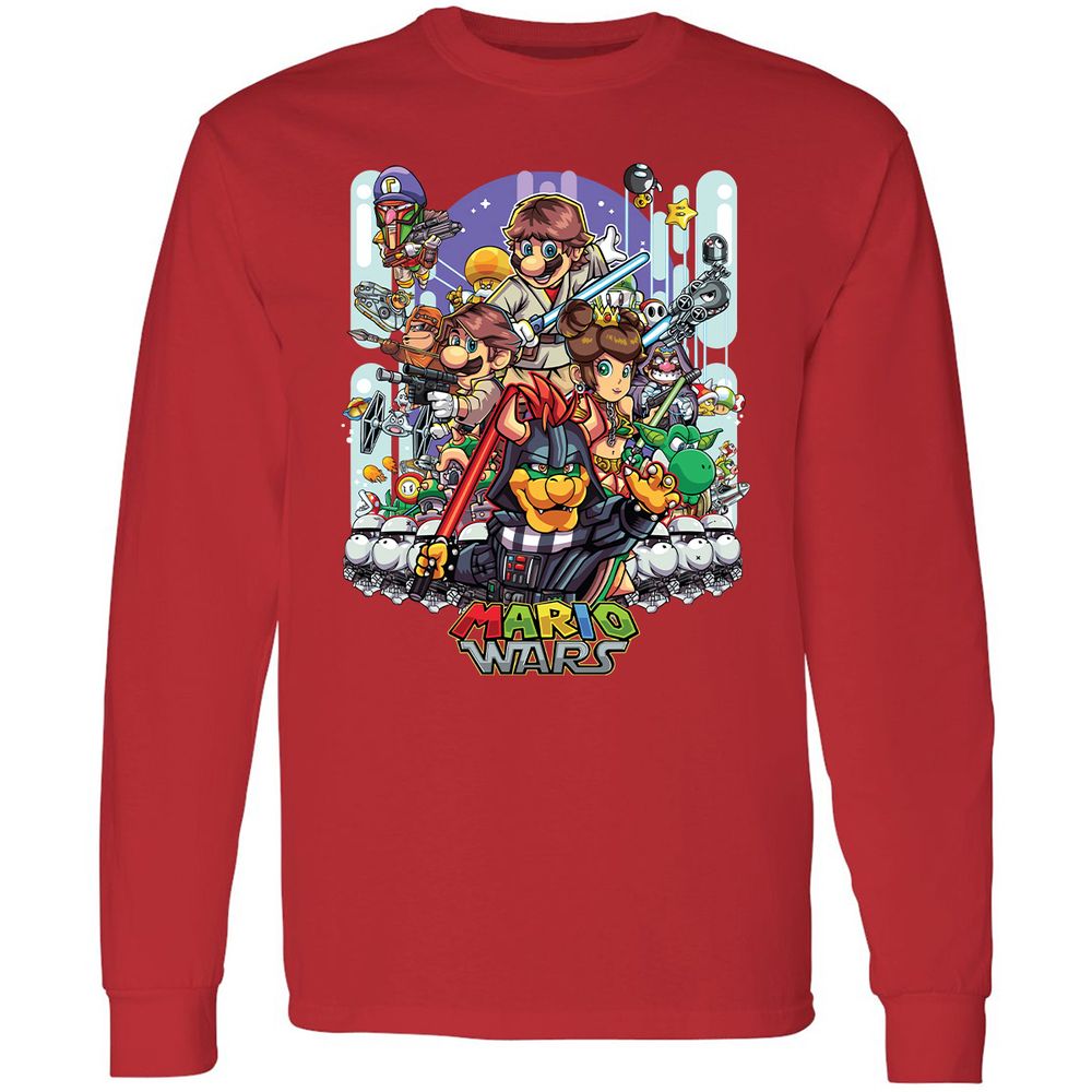 Long Sleeve T-Shirt - LMPEUBS2 - Red - 14