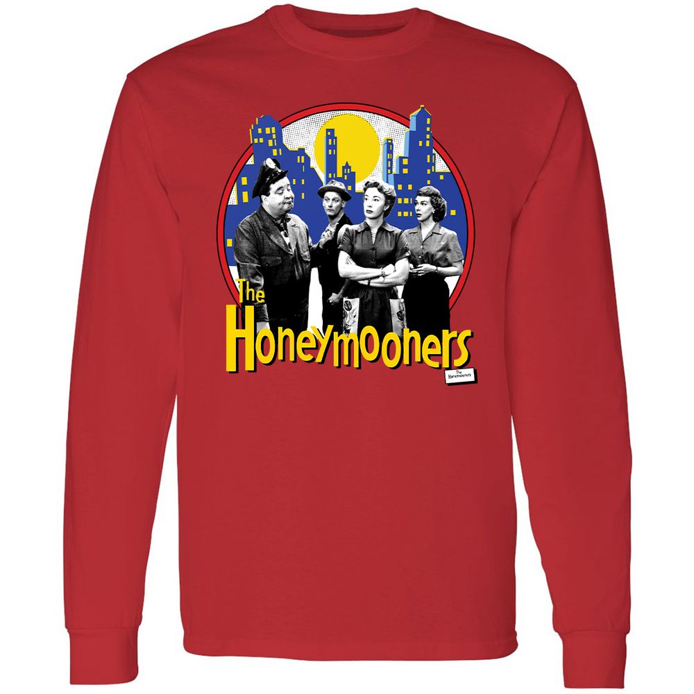 Long Sleeve T-Shirt - WFDGA7G7 - Red - 14
