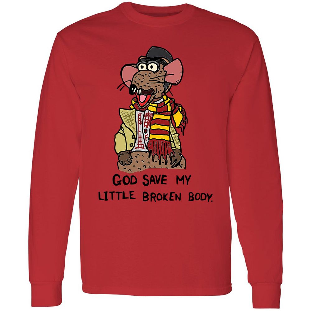 Long Sleeve T-Shirt - 5WBLV5PD - Red - 14