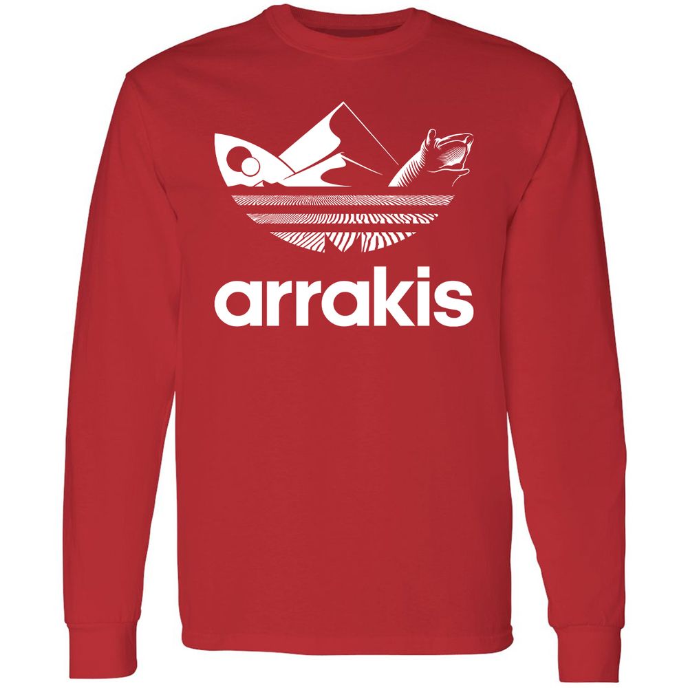 Long Sleeve T-Shirt - P224DBCM - Red - 14