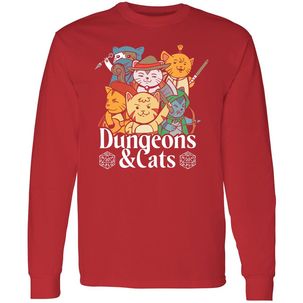 Long Sleeve T-Shirt - C69W3AFQ - Red - 14