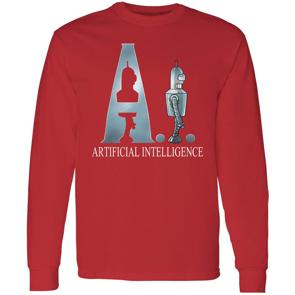 Long Sleeve T-Shirt - KAGBXG3A - Red - 14