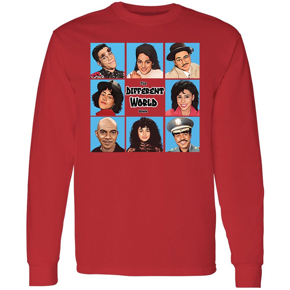 Long Sleeve T-Shirt - 57FF5JAK - Red - 14