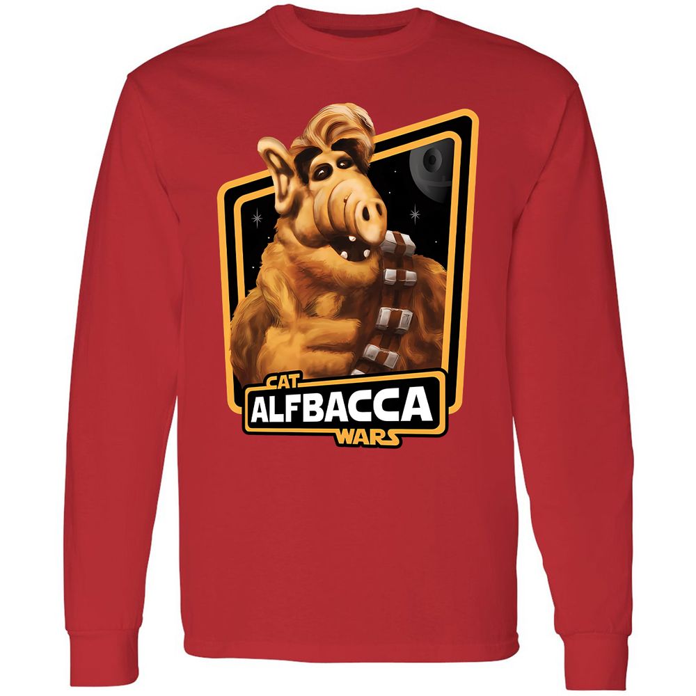 Long Sleeve T-Shirt - EL9HGYJY - Red - 14