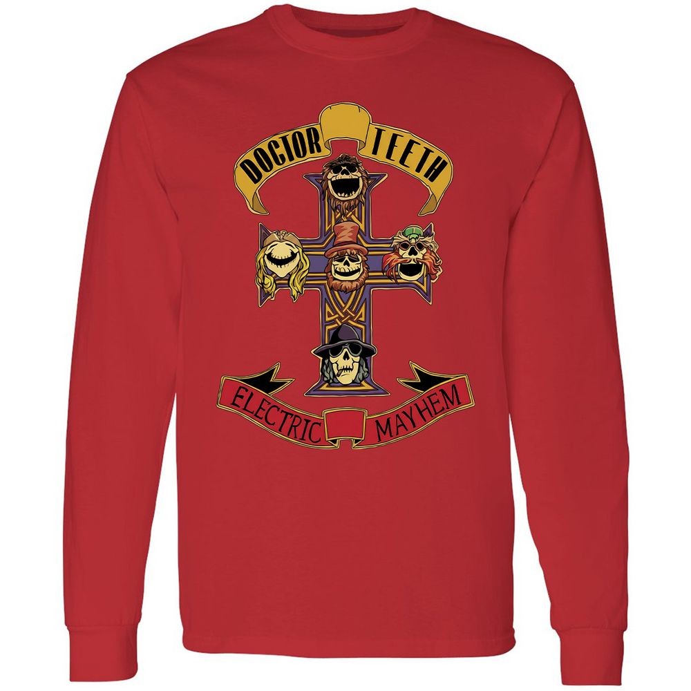 Long Sleeve T-Shirt - NR1AHN5Z - Red - 14