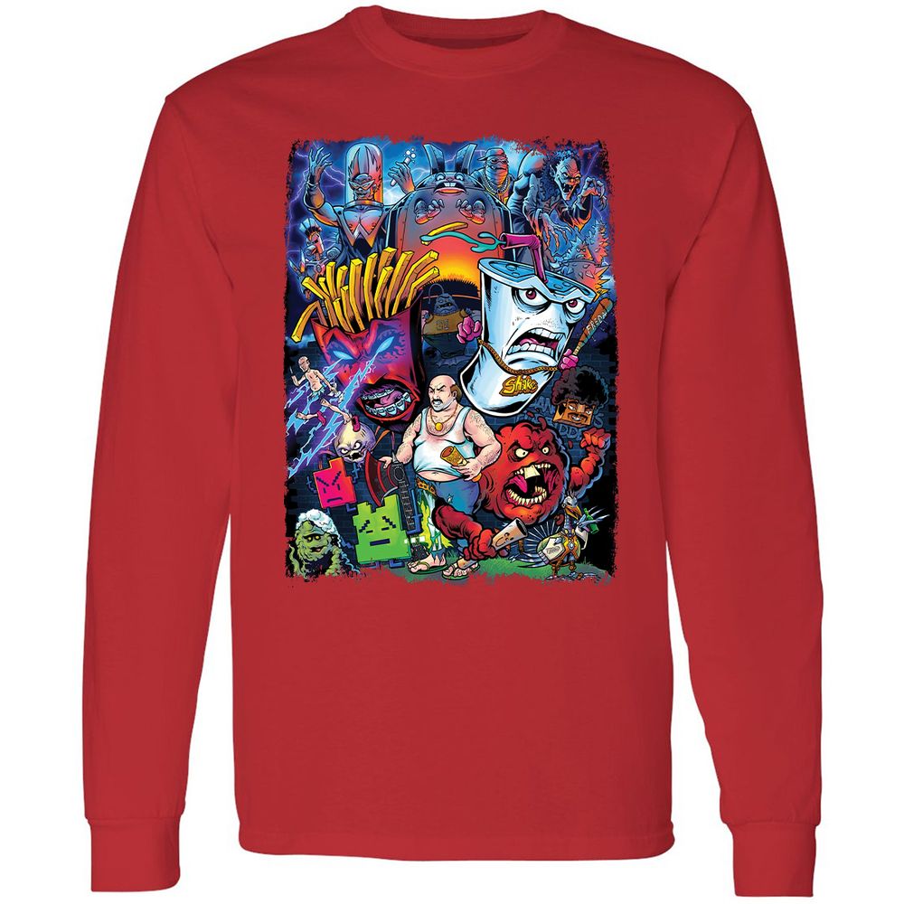 Long Sleeve T-Shirt - 3D1MWPBG - Red - 14