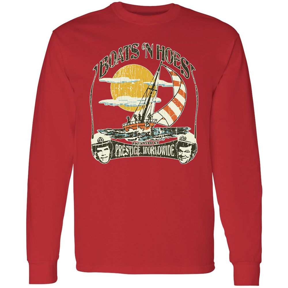 Long Sleeve T-Shirt - X3V1BWQX - Red - 14