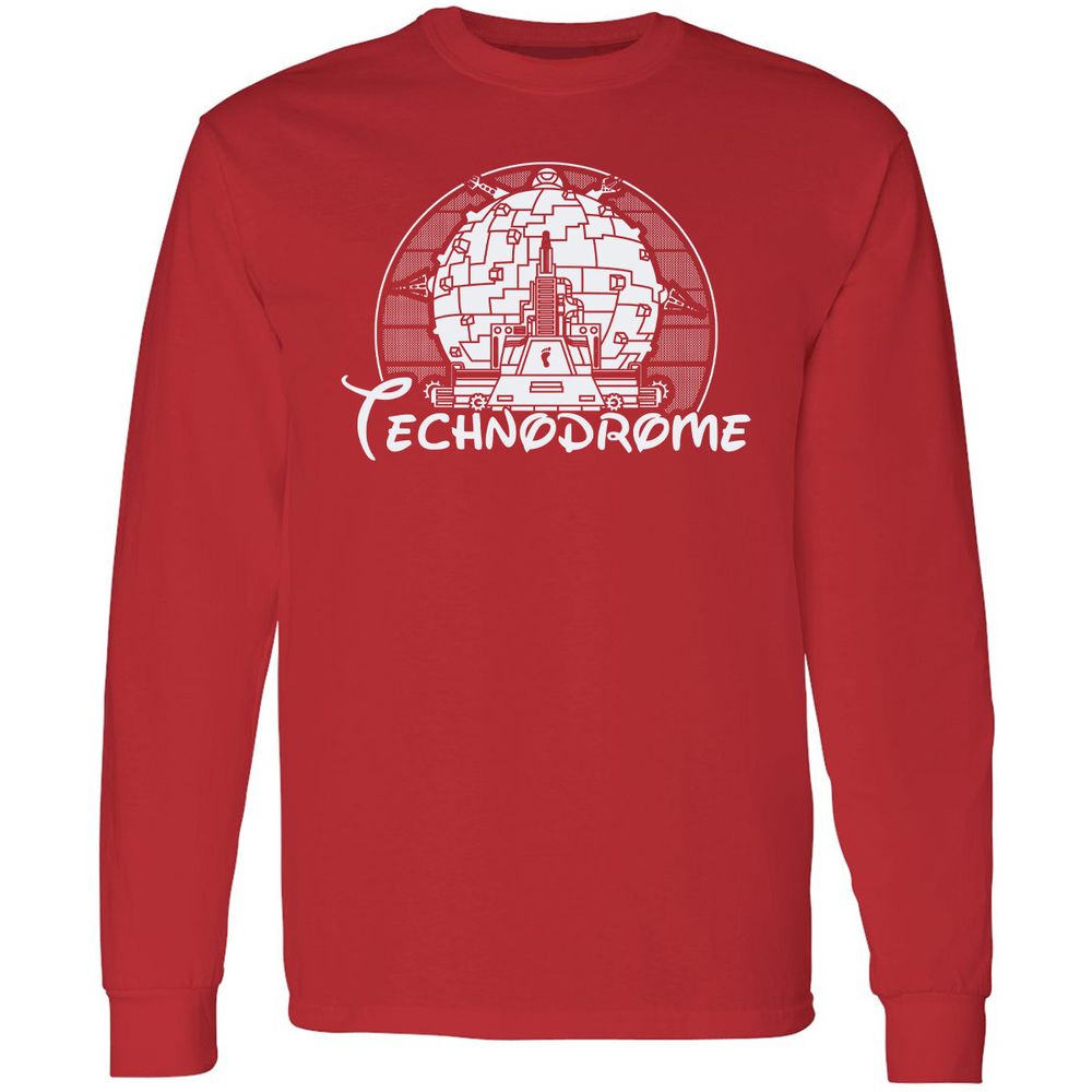 Long Sleeve T-Shirt - PK3U6XKJ - Red - 14