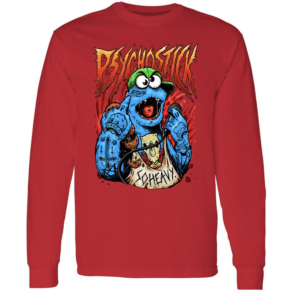 Long Sleeve T-Shirt - HNNMLZS9 - Red - 14