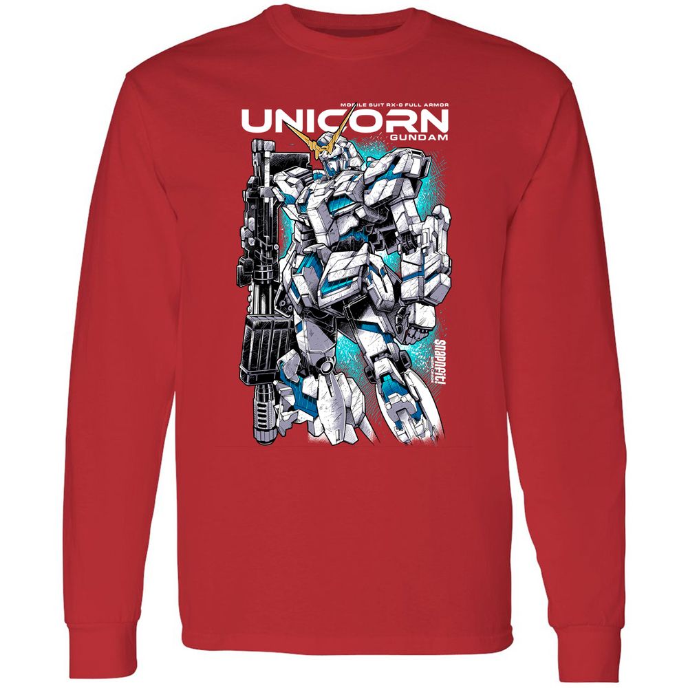 Long Sleeve T-Shirt - 6SL1FV9E - Red - 14