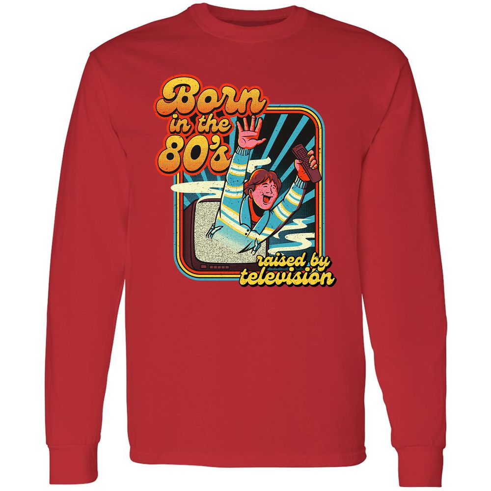 Long Sleeve T-Shirt - R7ESMRJB - Red - 14