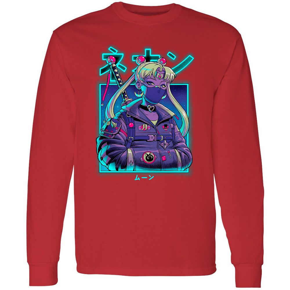 Long Sleeve T-Shirt - T4D45JHC - Red - 14