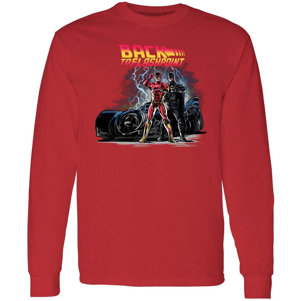 Long Sleeve T-Shirt - 5K9ER613 - Red - 14