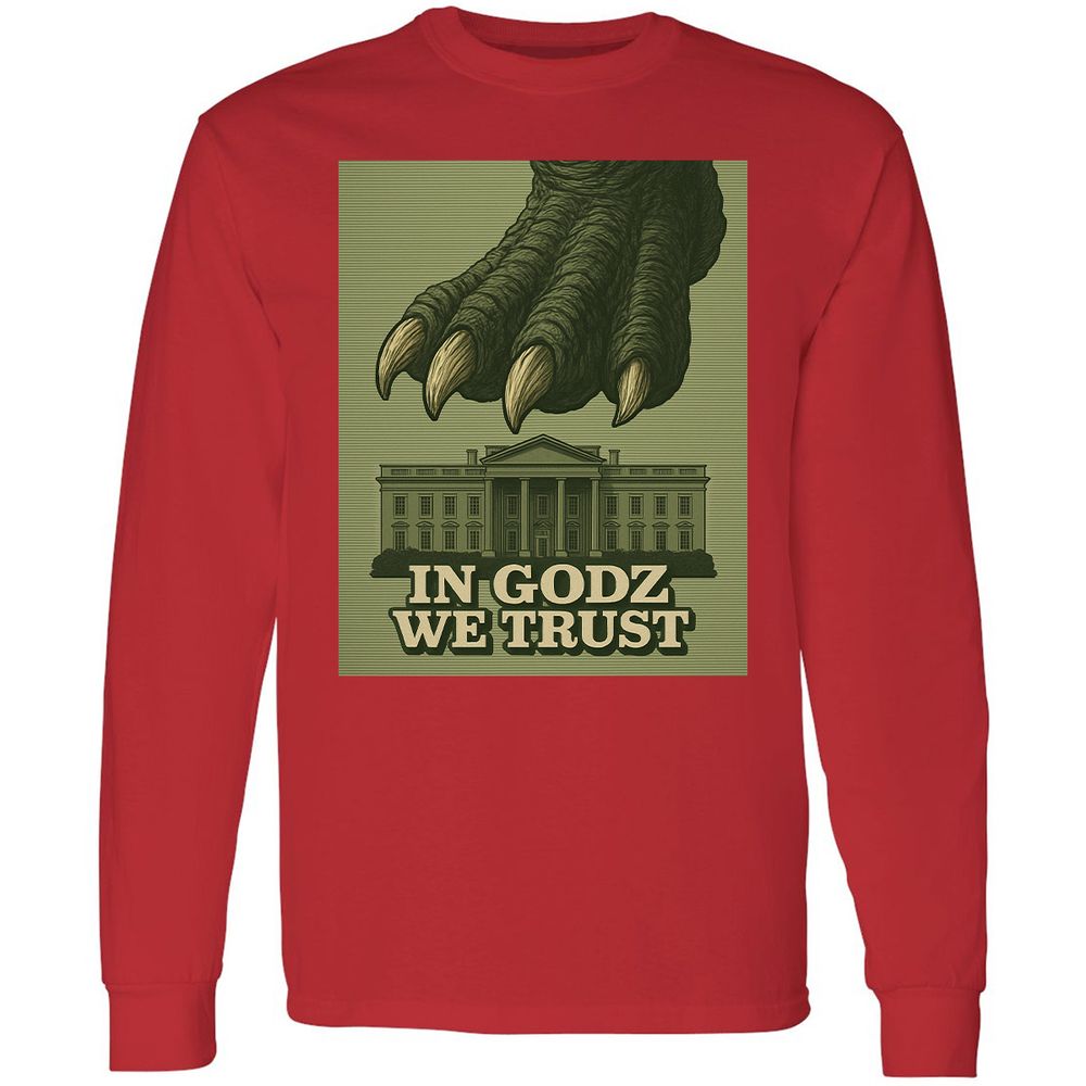 Long Sleeve T-Shirt - 43DR4N5X - Red - 14
