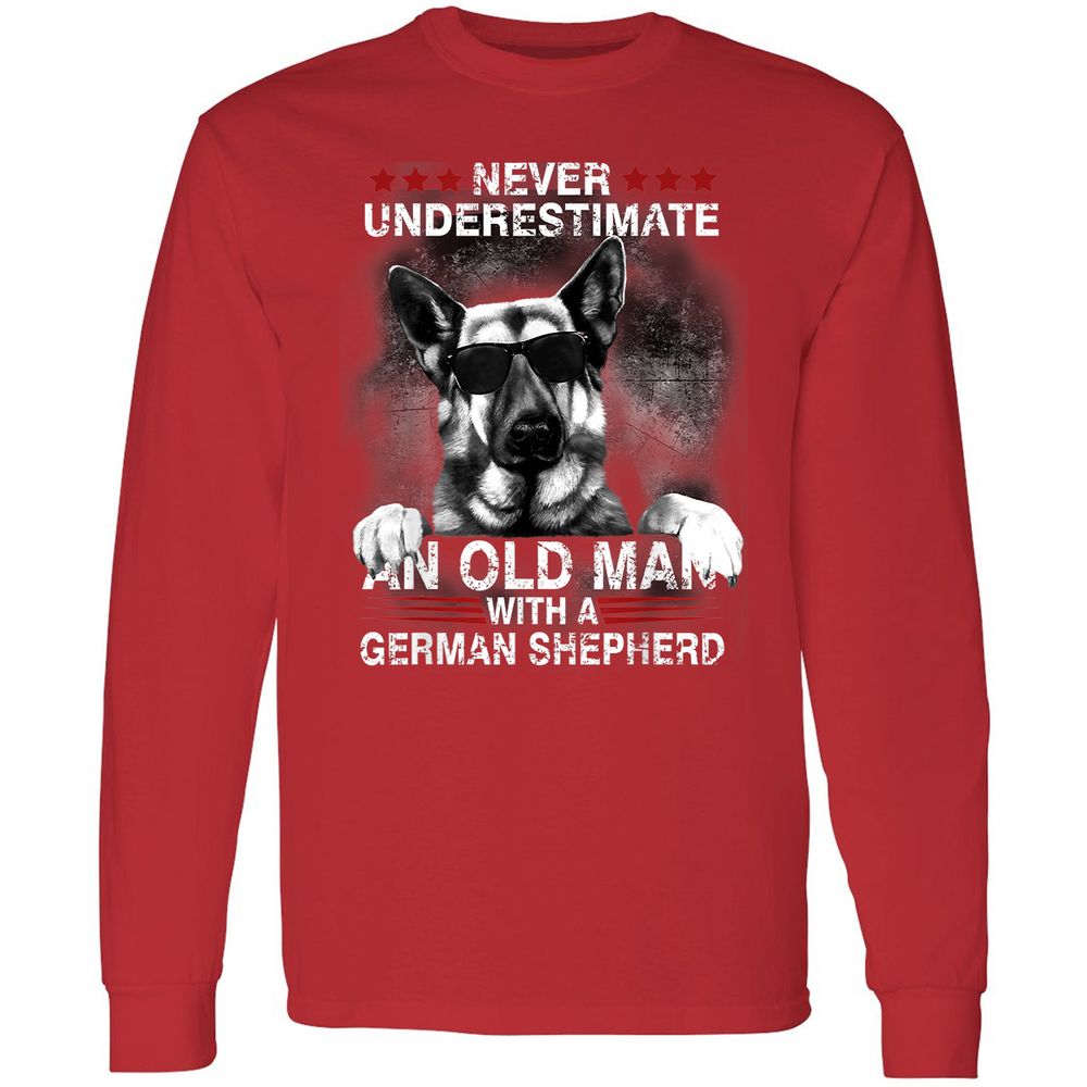 Long Sleeve T-Shirt - Z4V6BKNJ - Red - 14