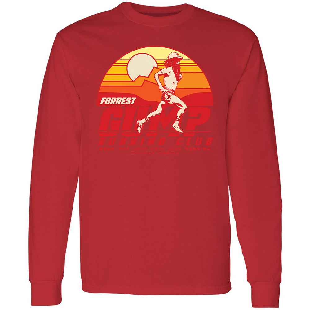 Long Sleeve T-Shirt - BZ4WX49T - Red - 14