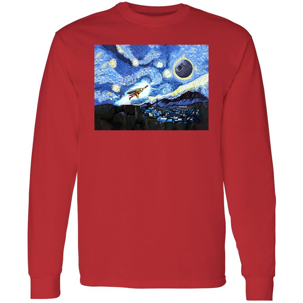 Long Sleeve T-Shirt - 1KH4U8LZ - Red - 14