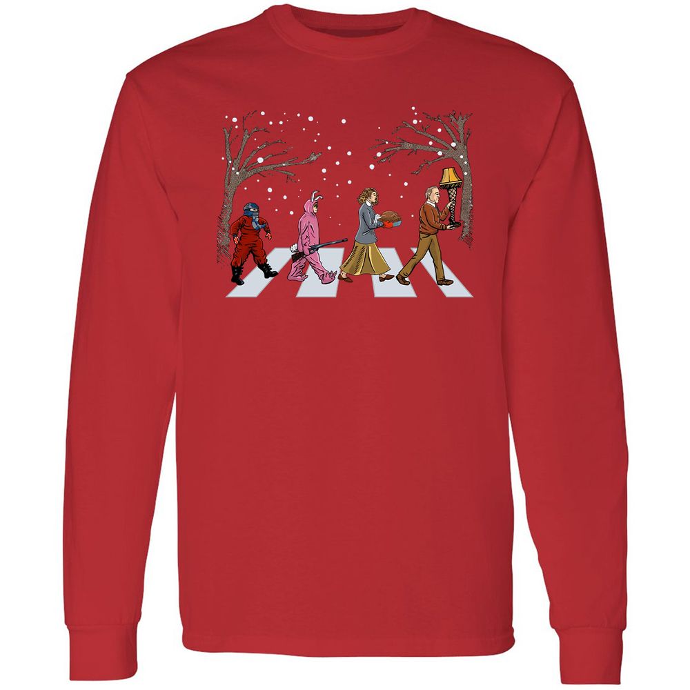 Long Sleeve T-Shirt - V4J58W4D - Red - 14