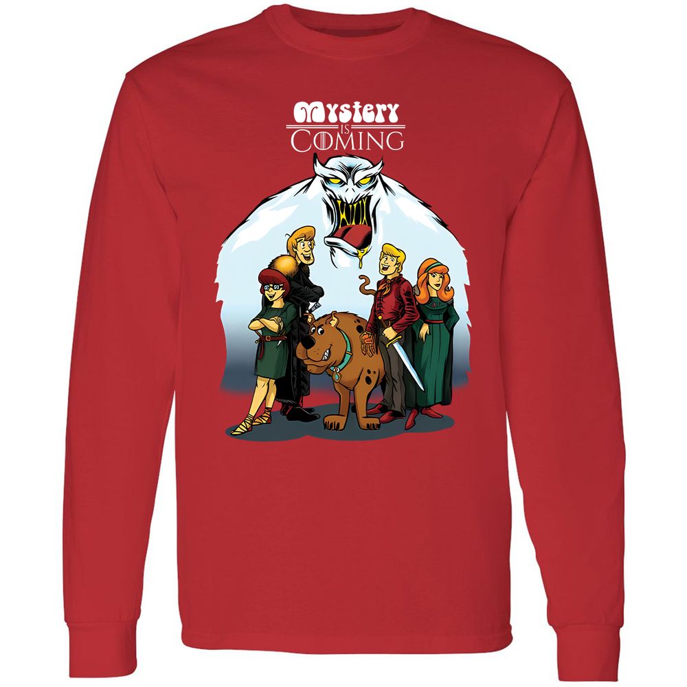 Long Sleeve T-Shirt - KDVXXJJT - Red - 14