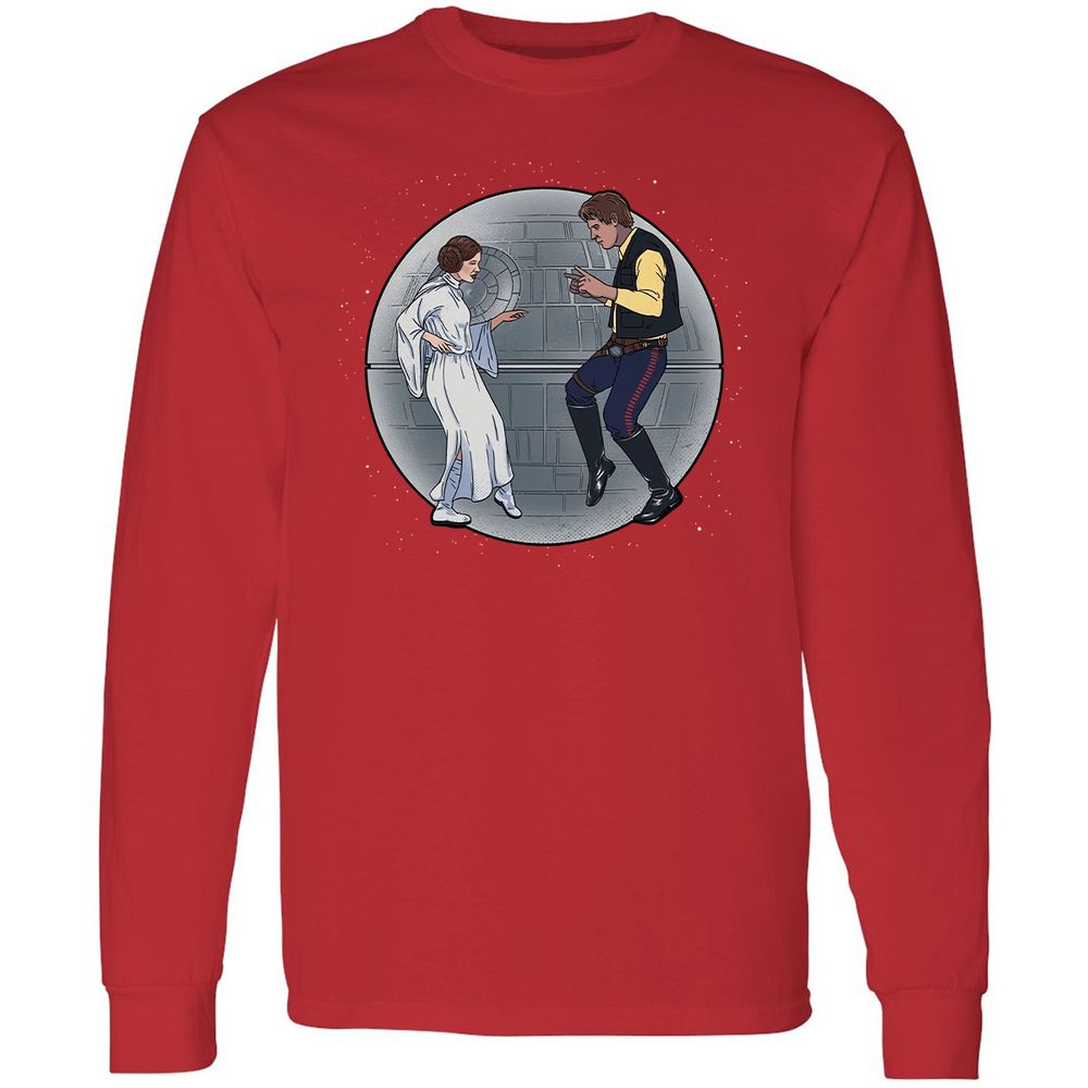 Long Sleeve T-Shirt - SRV5XQ3L - Red - 14