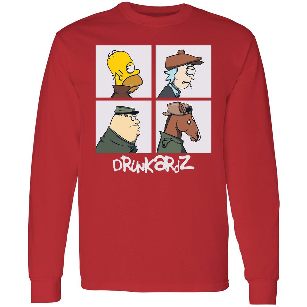 Long Sleeve T-Shirt - EDPR26X9 - Red - 14
