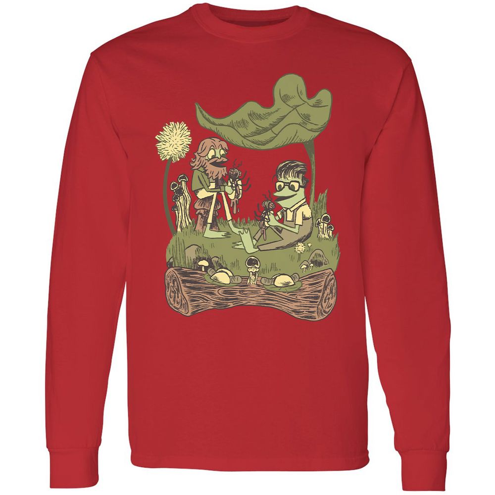 Long Sleeve T-Shirt - MFGLWEJ2 - Red - 14