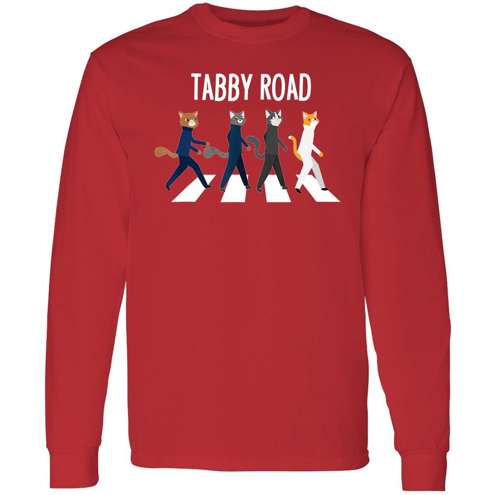 Long Sleeve T-Shirt - 8L5VSPGZ - Red - 14