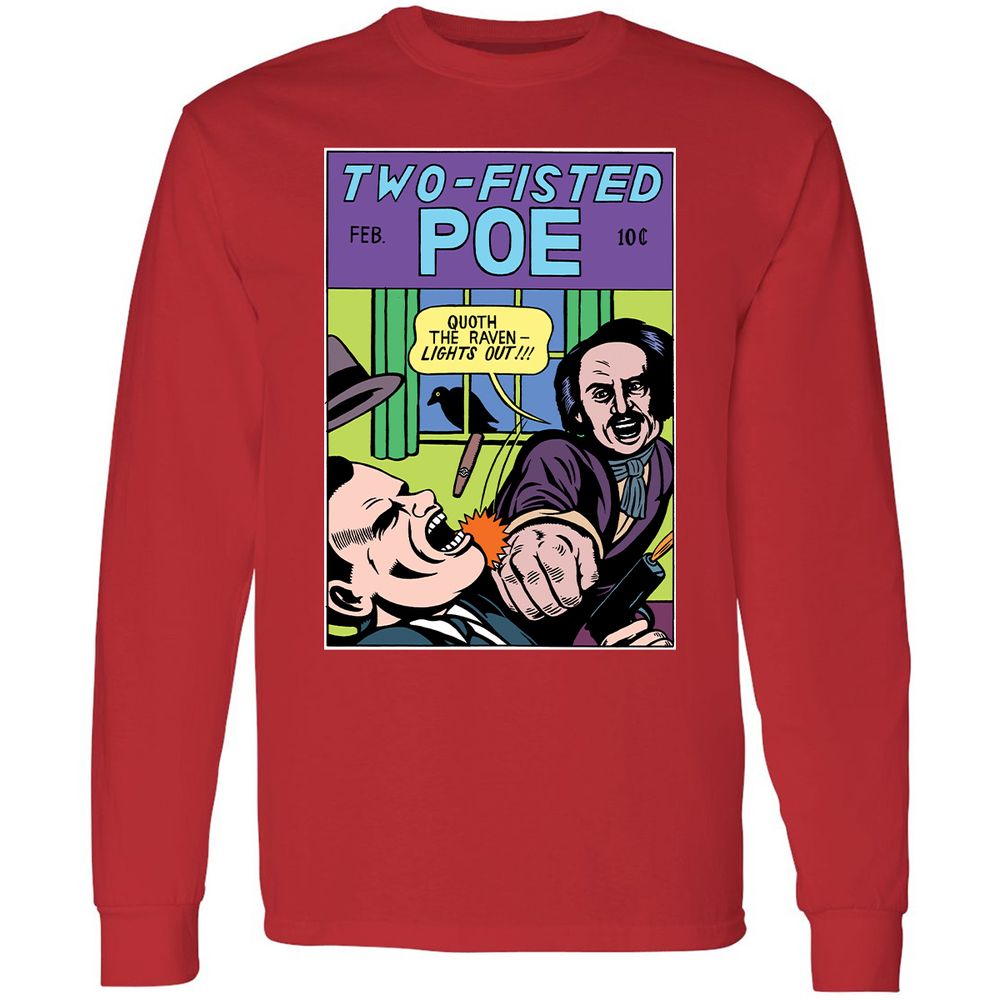Long Sleeve T-Shirt - RYKVKHLF - Red - 14