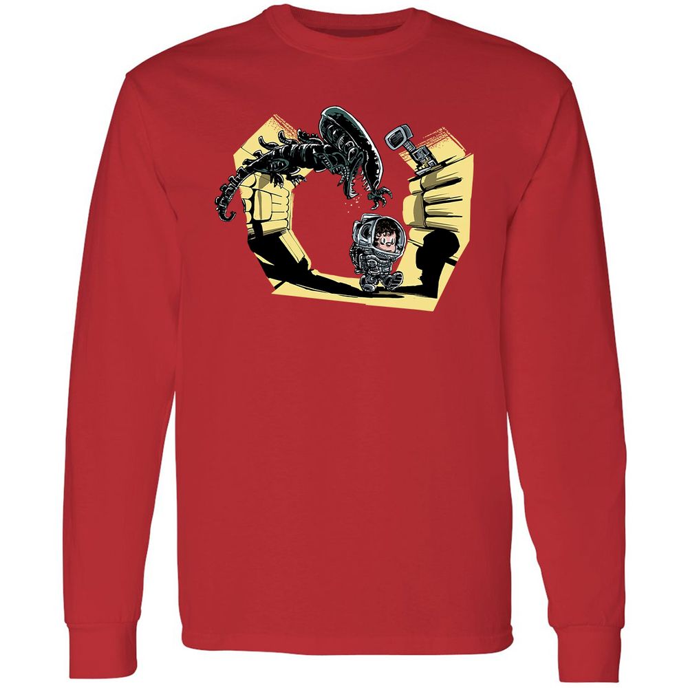 Long Sleeve T-Shirt - TYY15BKV - Red - 14