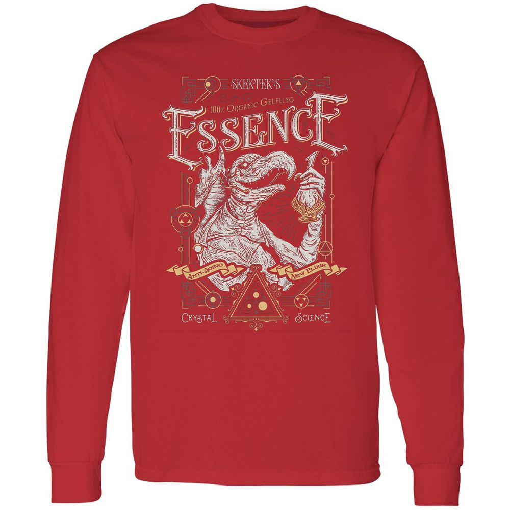 Long Sleeve T-Shirt - J77BKFHV - Red - 14