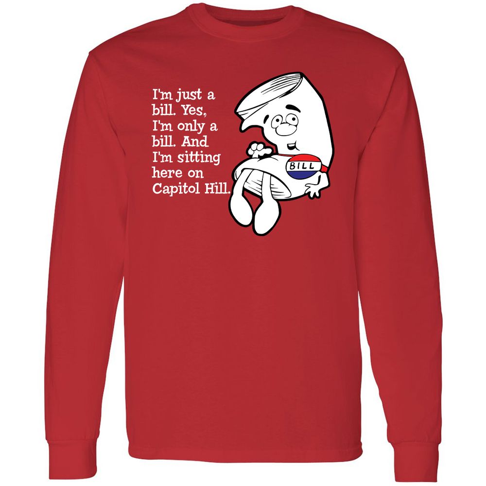 Long Sleeve T-Shirt - LQAYW2Q9 - Red - 14