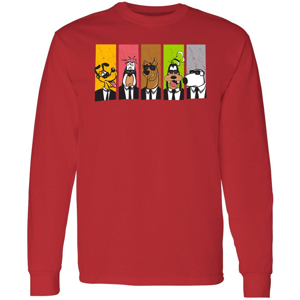 Long Sleeve T-Shirt - DFBTKDF2 - Red - 14