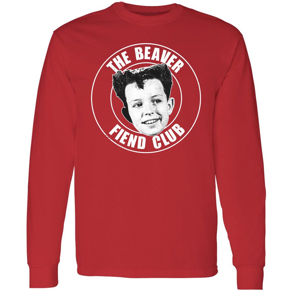 Long Sleeve T-Shirt - NULBZ9YN - Red - 14