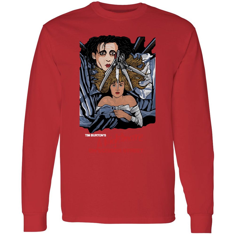Long Sleeve T-Shirt - 11FZ9HPC - Red - 14