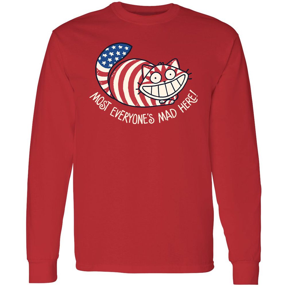 Long Sleeve T-Shirt - 8M8FTHQK - Red - 14