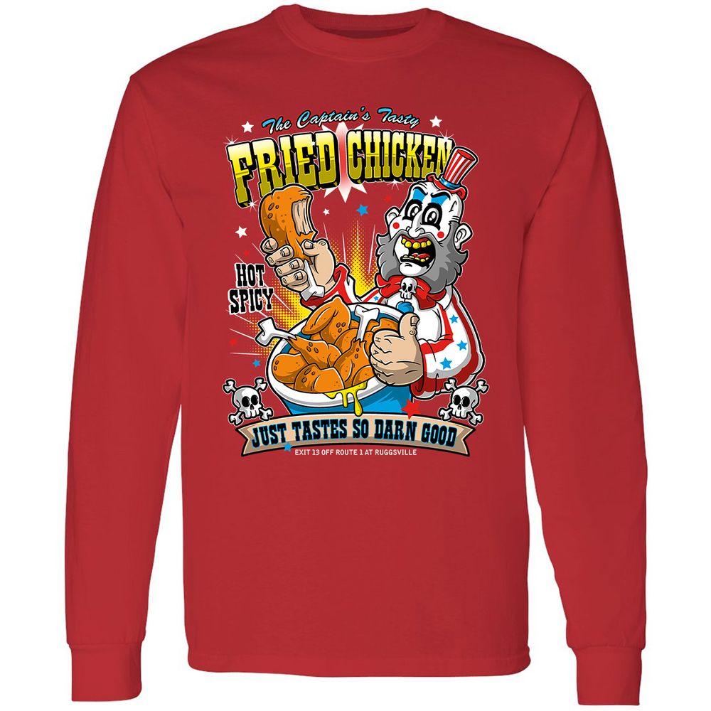 Long Sleeve T-Shirt - 22XE285X - Red - 14